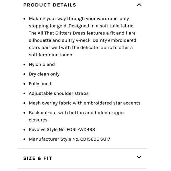 All that glitters dress - Picture 7 of 8